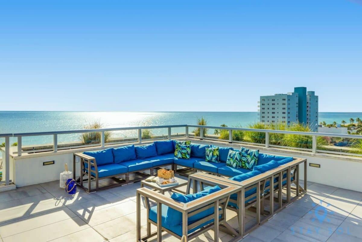 Apartment With Bay View Balcony - Pool - Up To 6 - Gym Hollywood Kültér fotó